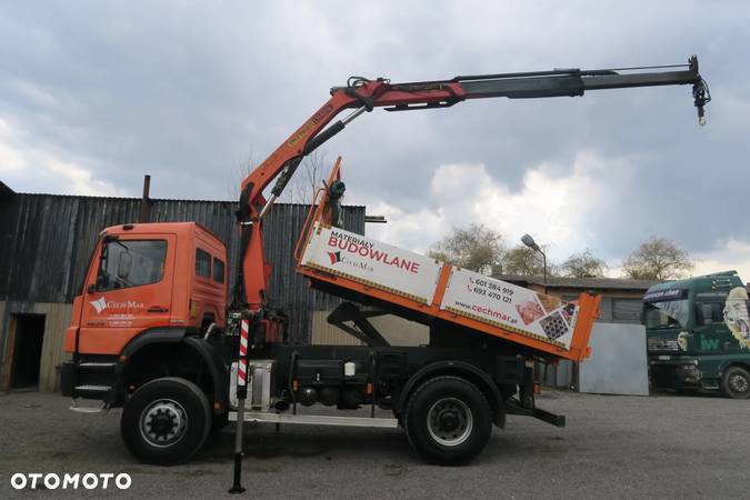 Mercedes-Benz AXOR / 4X4 / wywrot / 4,00m / + HDS Z Palfinger PK 9501 / samochód specjalny / PILOT - 10