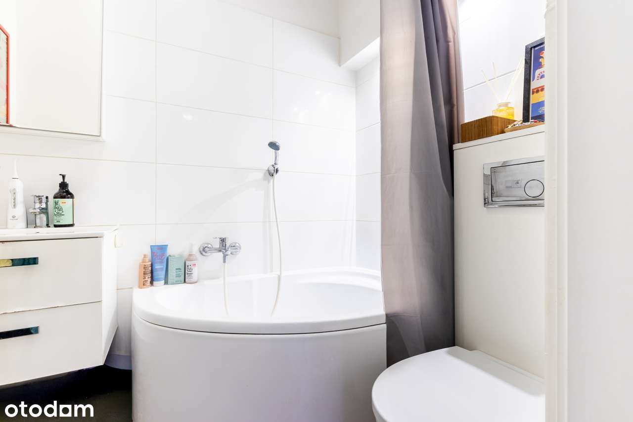 2 pok. | wysokie sufity | kamienica | klimatyczne | Saska Kępa-12