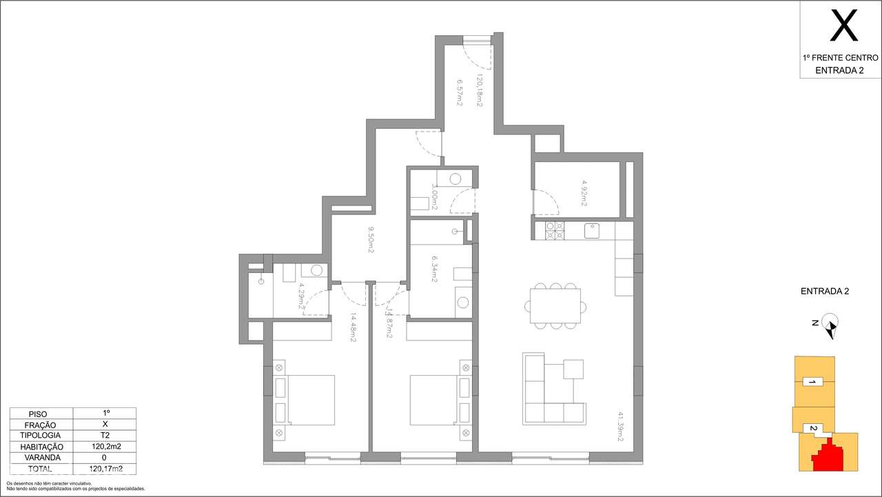 Apartamento T2 em construção - Damião de Góis Premium Residence -Porto-15