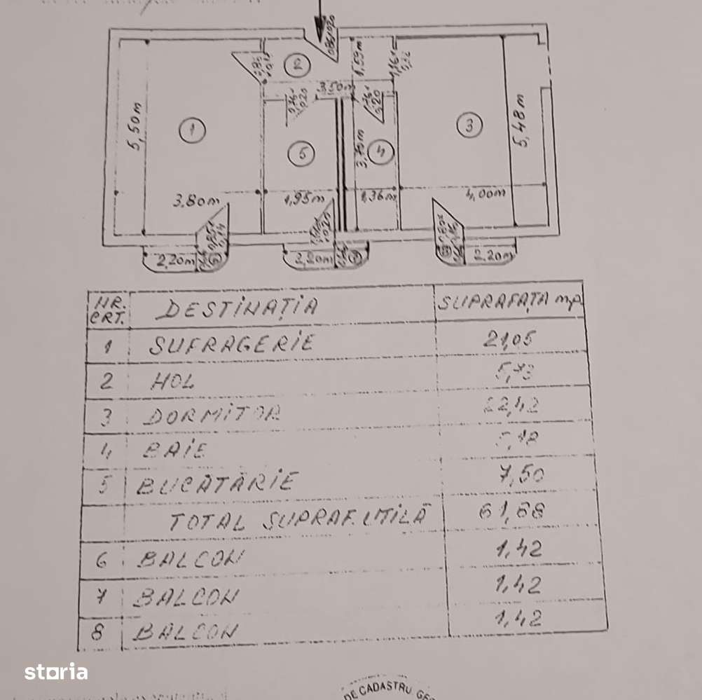 Apartament 2 Camere | Piata Constitutiei | Centrala Termica Bloc 1991-1