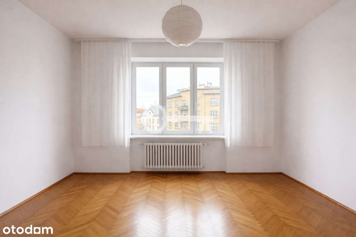 Oryginalny parkiet I 3 balkony I wysokie sufity - Pełny obrazek: 4/12