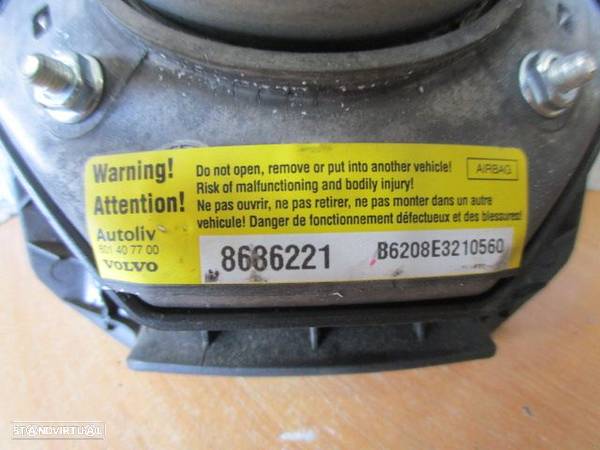 Airbag Condutor 8686221 VOLVO XC90 2005 2.4 D 163Cv 163CV 5P CINZA - 3