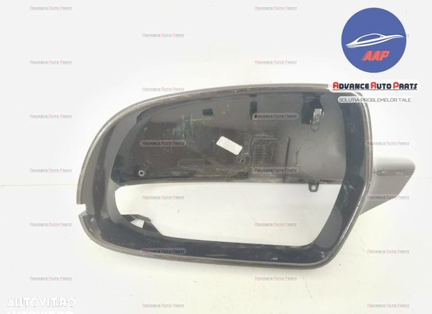 Acoperire stanga oglinda originala Audi A4 B8/8K (facelift) 2011 2012 2013 2014 2015 2016 OEM - 4