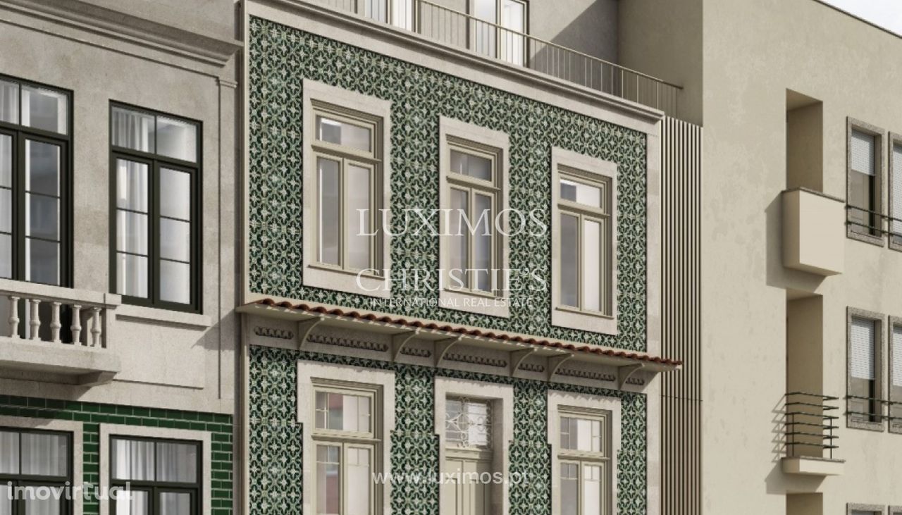 Apartamento T1+1 Duplex com jardim, para venda, no centro do Porto