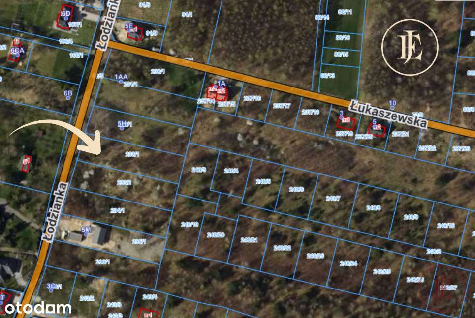 Łódź- Widzew, działka budowlana, WZ i projekt domu - Pełny obrazek: 4/12