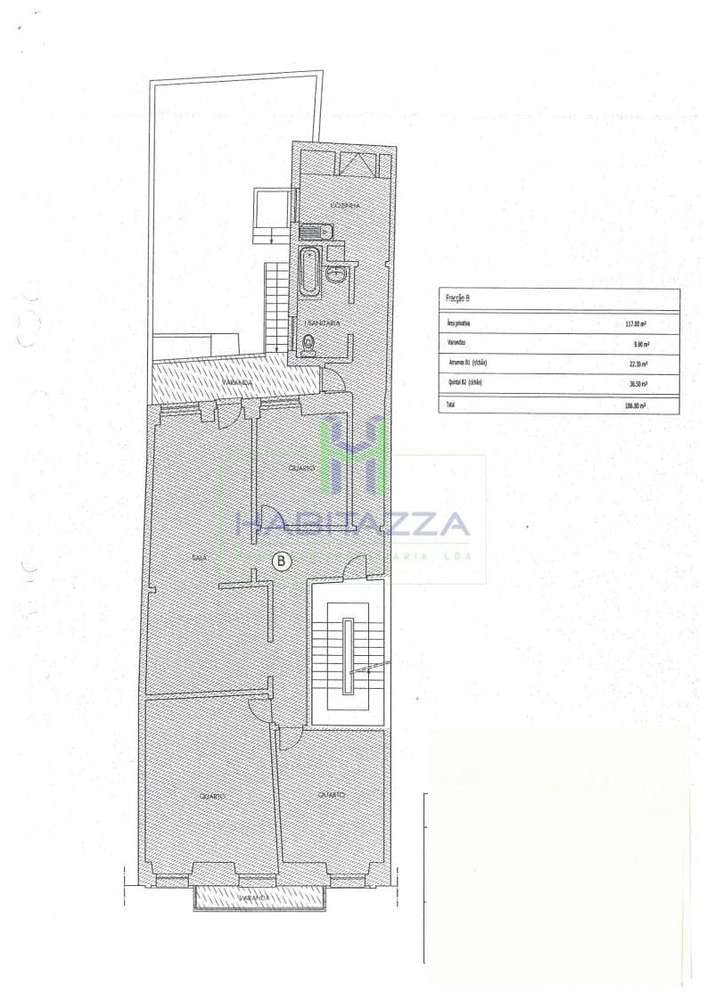 Prédio no Centro histórico de Lagos composto por 2 Apartamentos T3 e 1-49