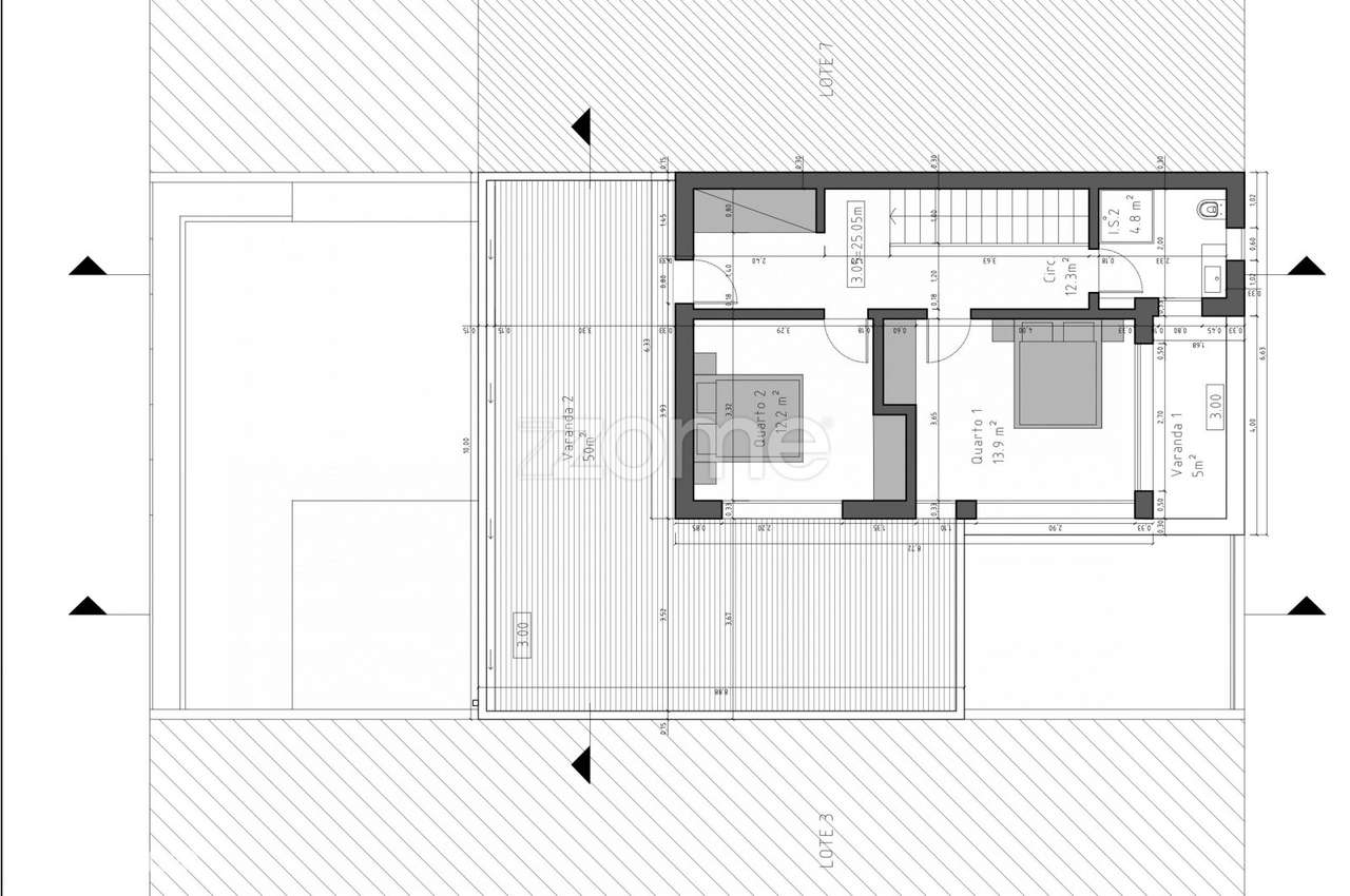 Moradia T3 Nova com Terraços Panorâmicos e Vista Mar na Atalhada-45
