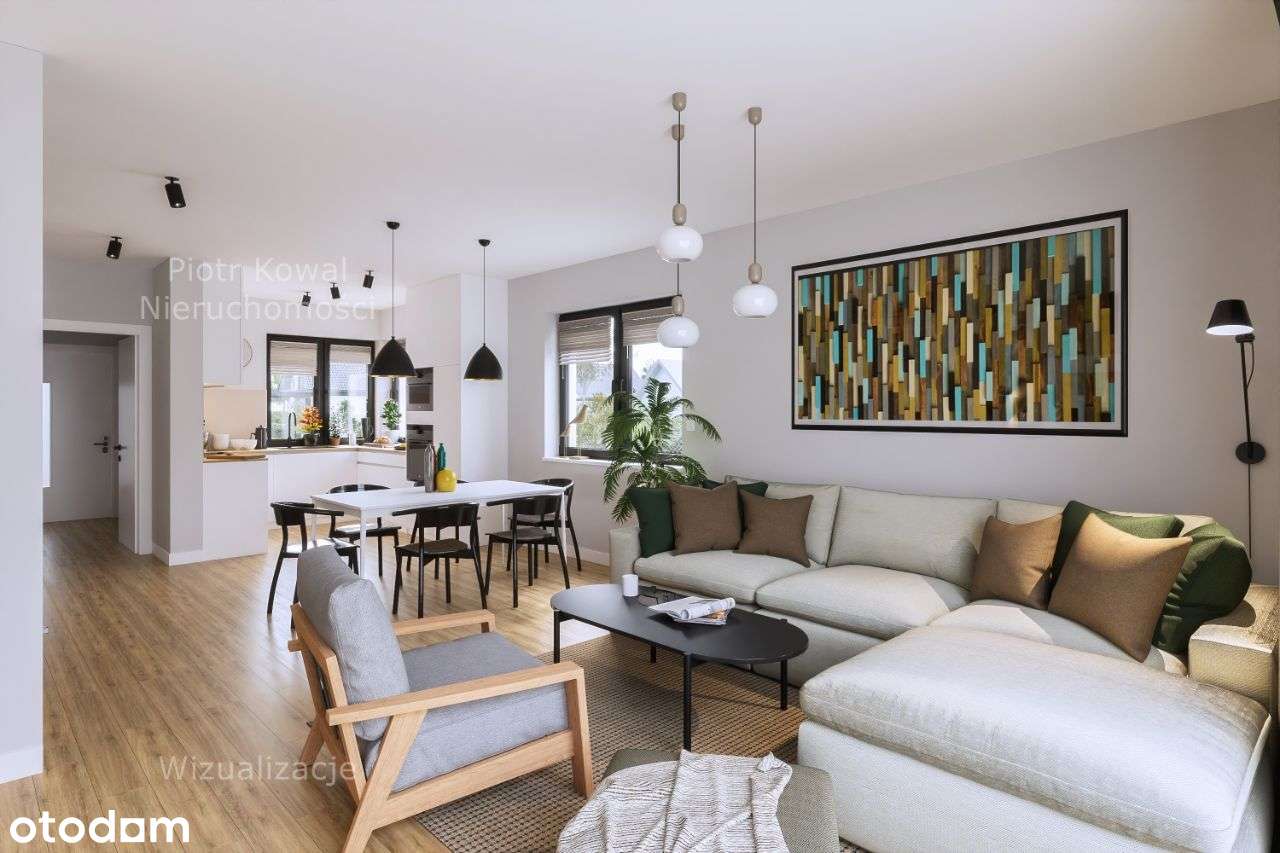 REZERWACJA - Bliźniak —100 m2— rolety — OGRZ.PODŁ.—strych  + VIDEO-6