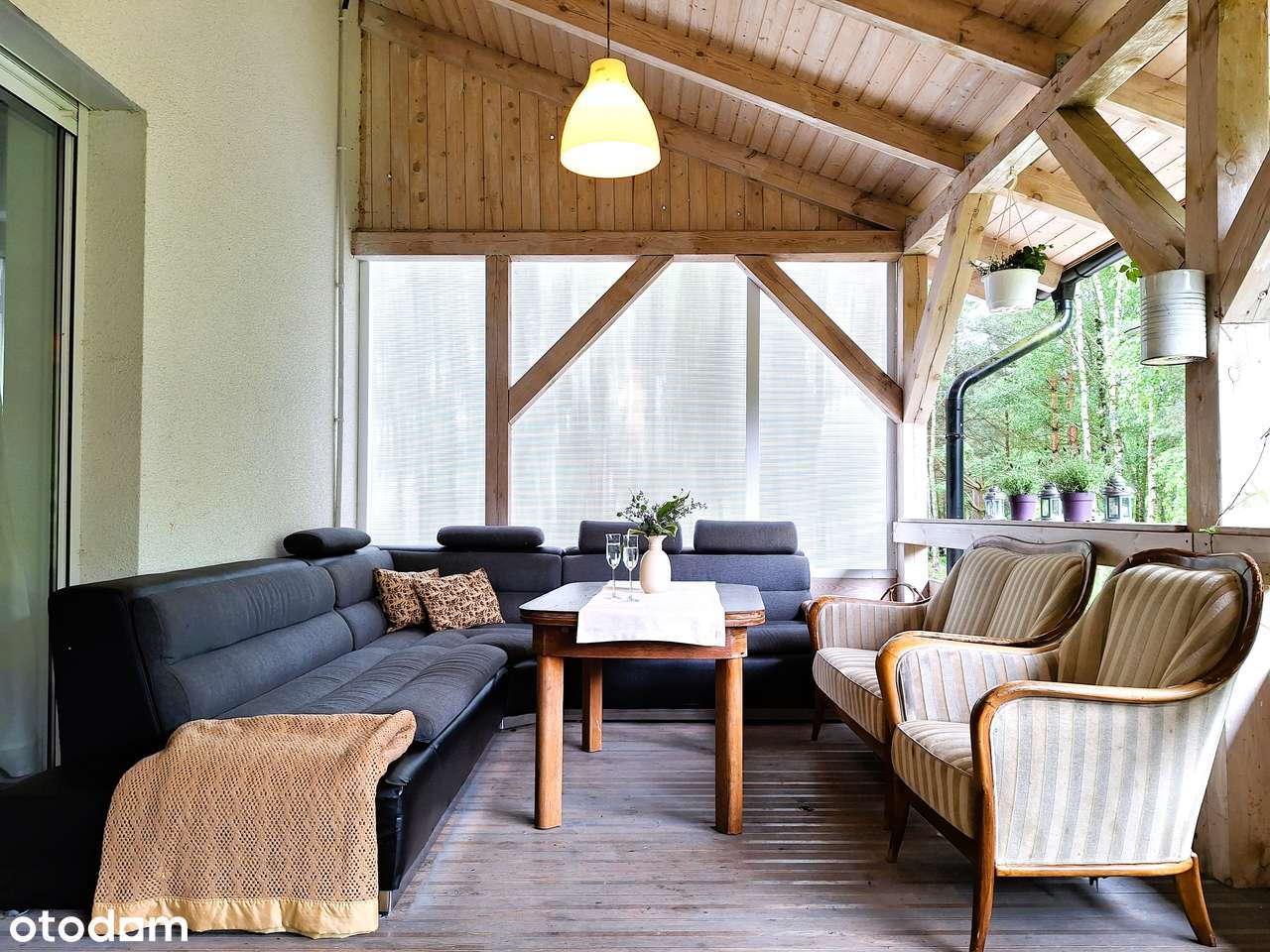 Przestronny dom w lesie, 50 m od jeziora, Radęcin-17