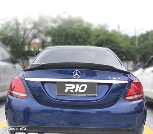 AILERON SPOILER TRASEIRO PARA MERCEDES CLASE C W205 14-21 SEDÁN LOOK AMG - 2