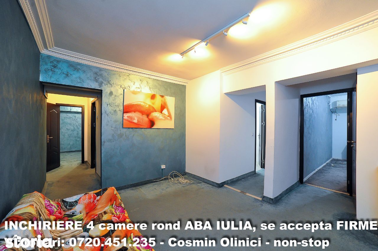 Apartament 4 camere Rond Alba Iulia, se accepta si firme/video chat