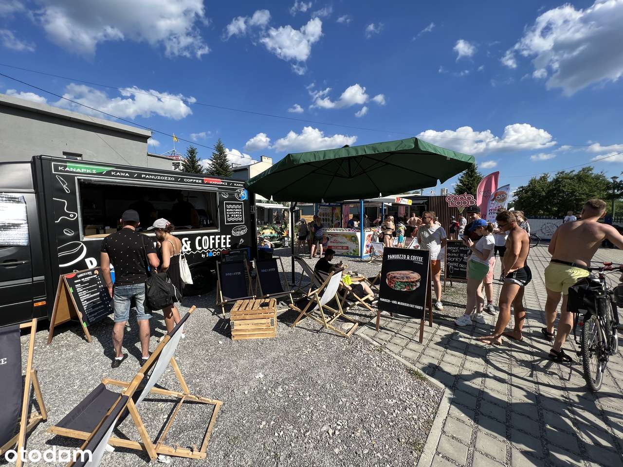 Miejsce na food truck przy plaży i zalewie Bagry - Pełny obrazek: 5/19