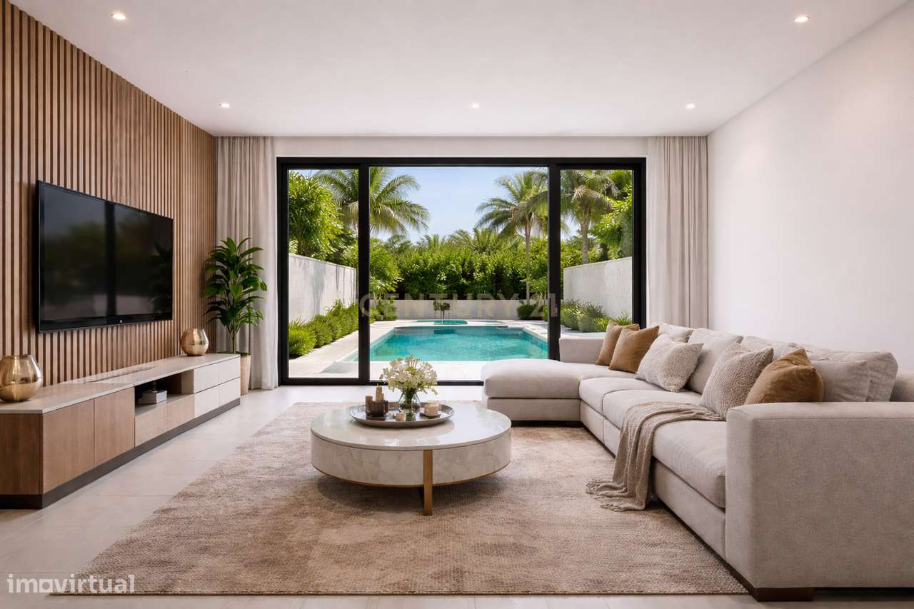 Moradias Geminadas T4 com Piscina | Fernão Ferro | Conclusão prevista - Grande imagem: 5/6