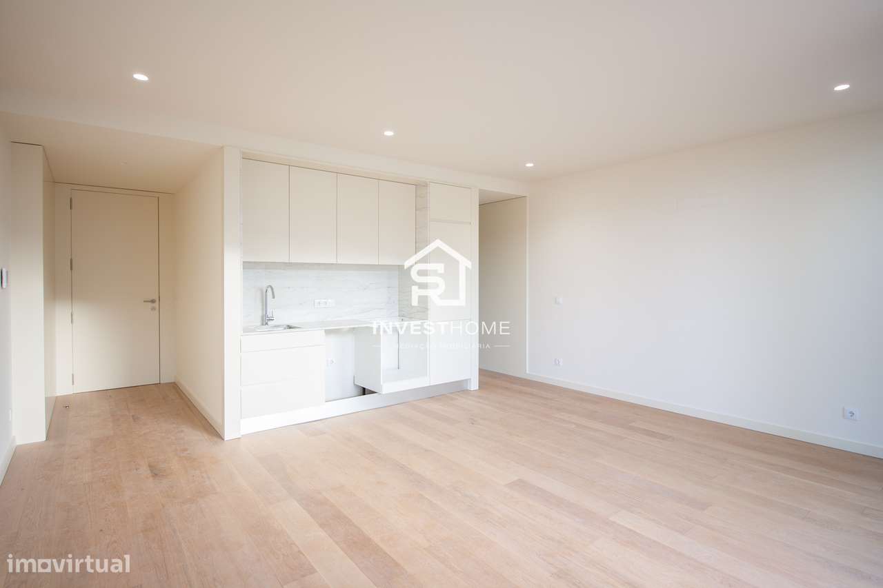 Apartamento T1 | Novo| Varanda | Poente | Metro Casa da Música - Grande imagem: 4/38