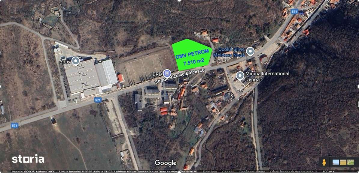 Teren de vanzare in Moldova Noua (CS)_OMV Petrom SA - Imagine principală: 1/2