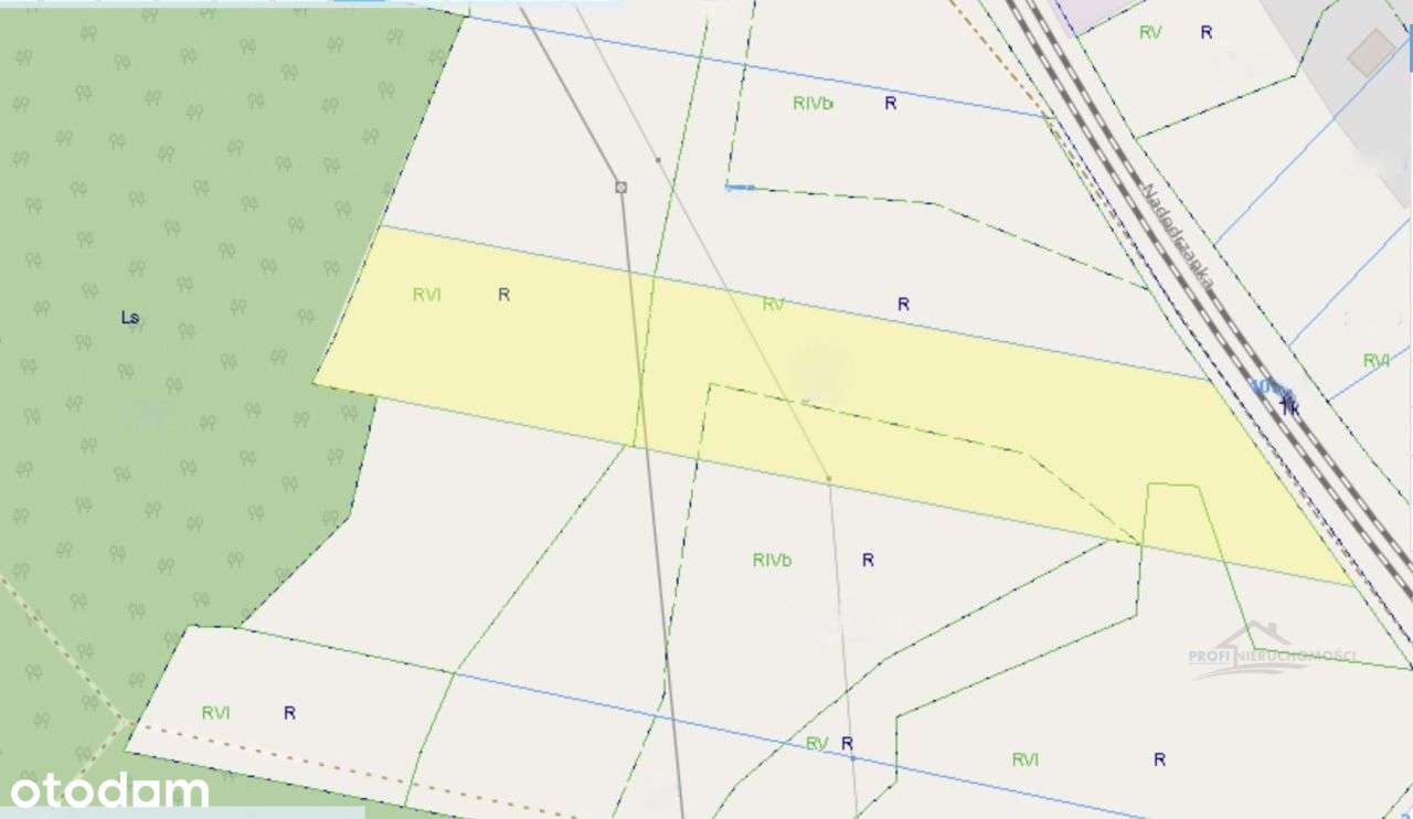Działka 0,95ha Zielona Góra- Przylep - Pełny obrazek: 3/3