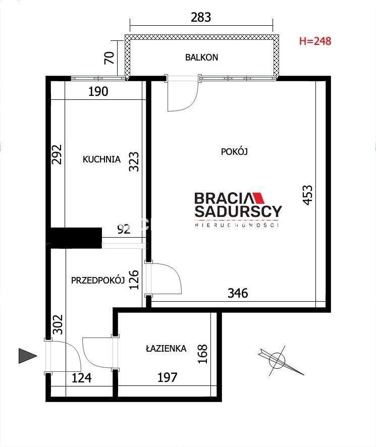 1-pokojowe mieszkanie z pięknym widokiem! - Pełny obrazek: 3/20
