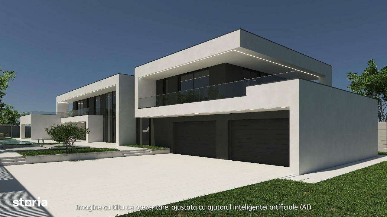 Casa de lux moderna cu 12 camere si piscina – Design minimalist inspir - Imagine principală: 3/13