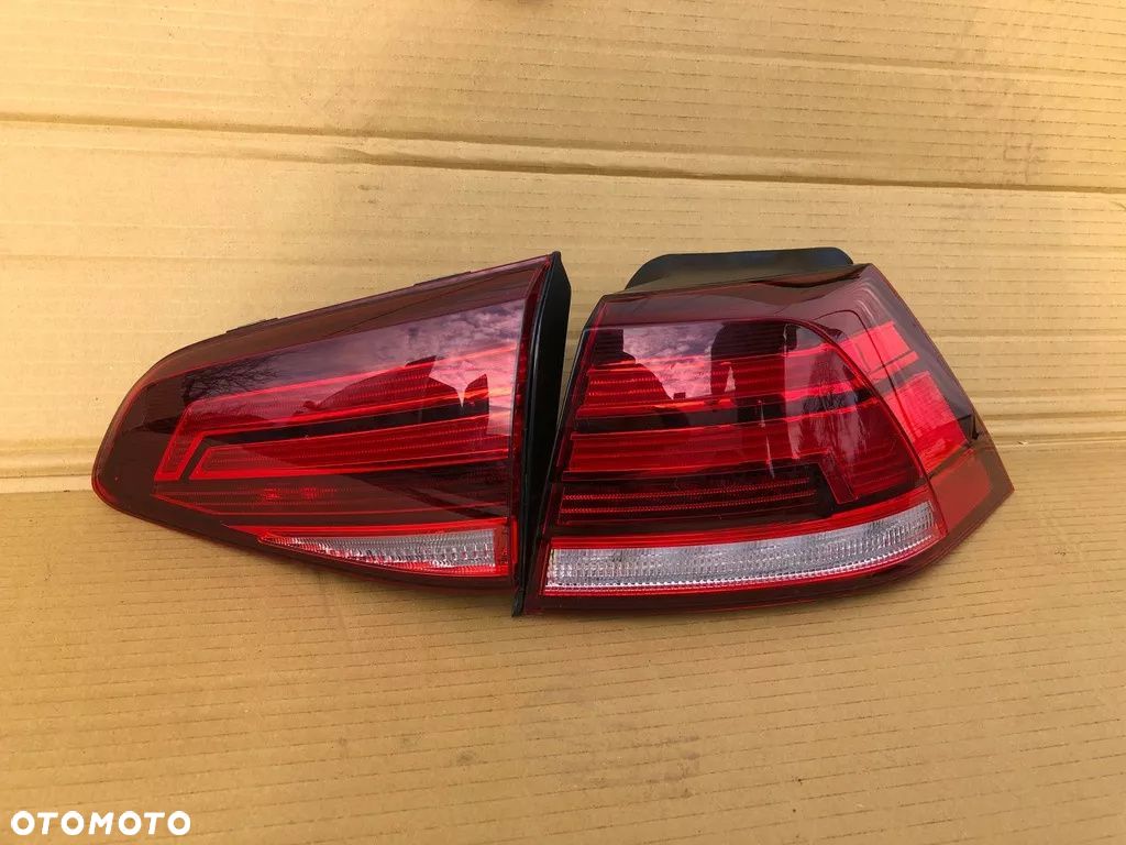 GOLF VII 7 HB Facelift LED lampy tylne LIFT - 1