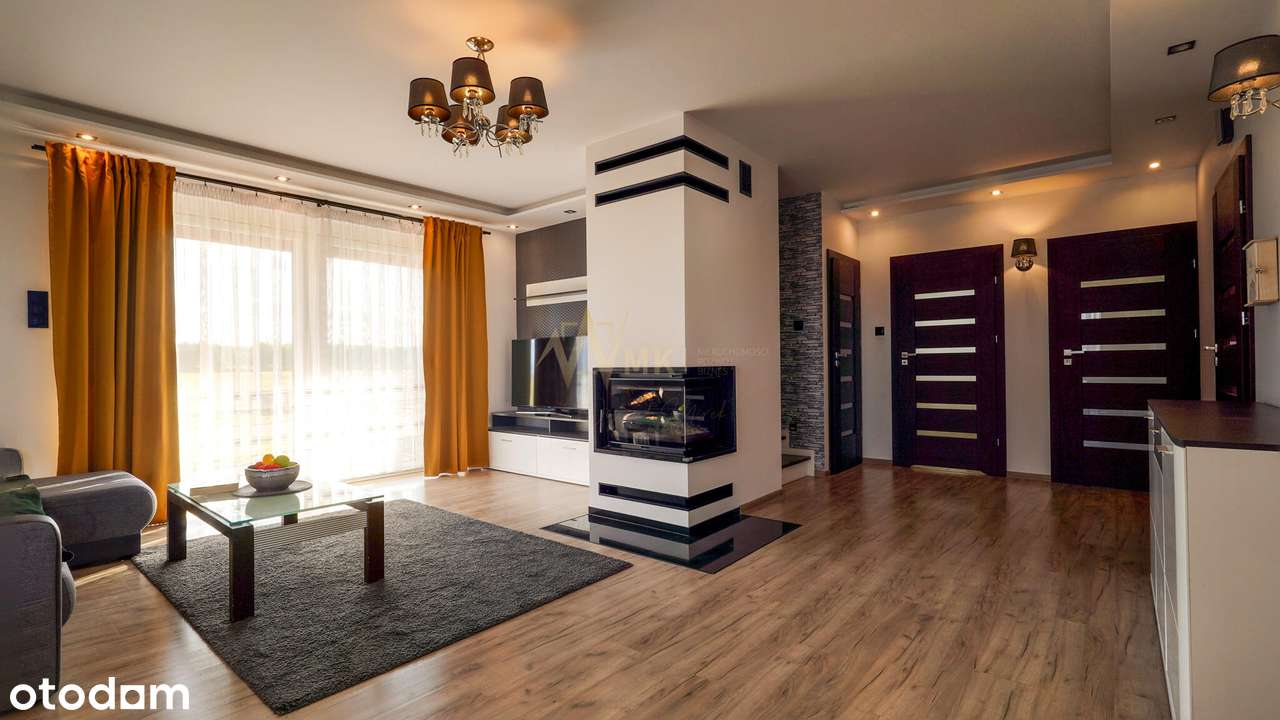 KOMFORTOWY DOM Z DUŻĄ DZIAŁKĄ W BORZĘCINIE!!!-4