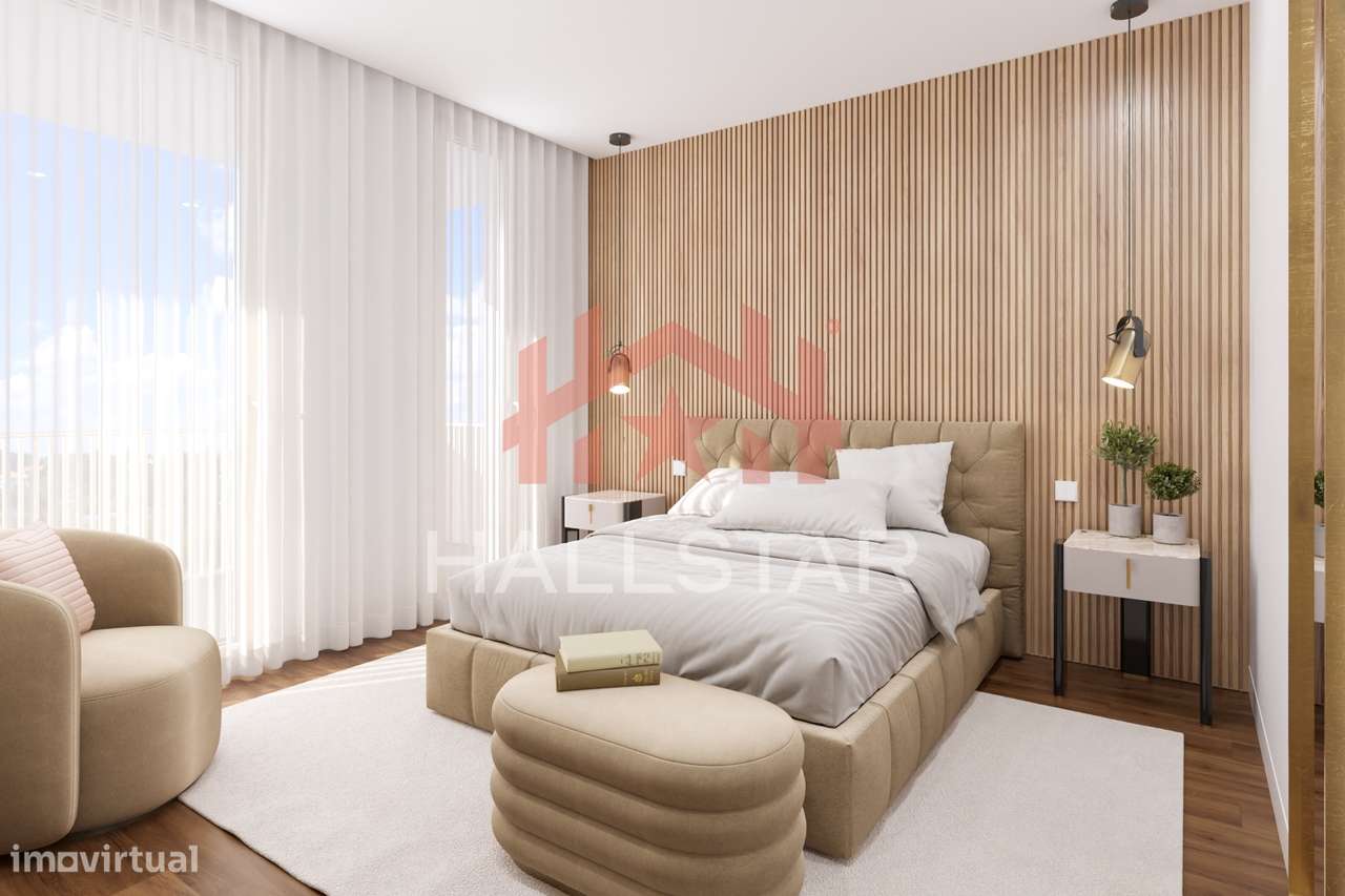 Apartamento T2 / Em Construção / Garagem para 2 Carros / Marrazes-14