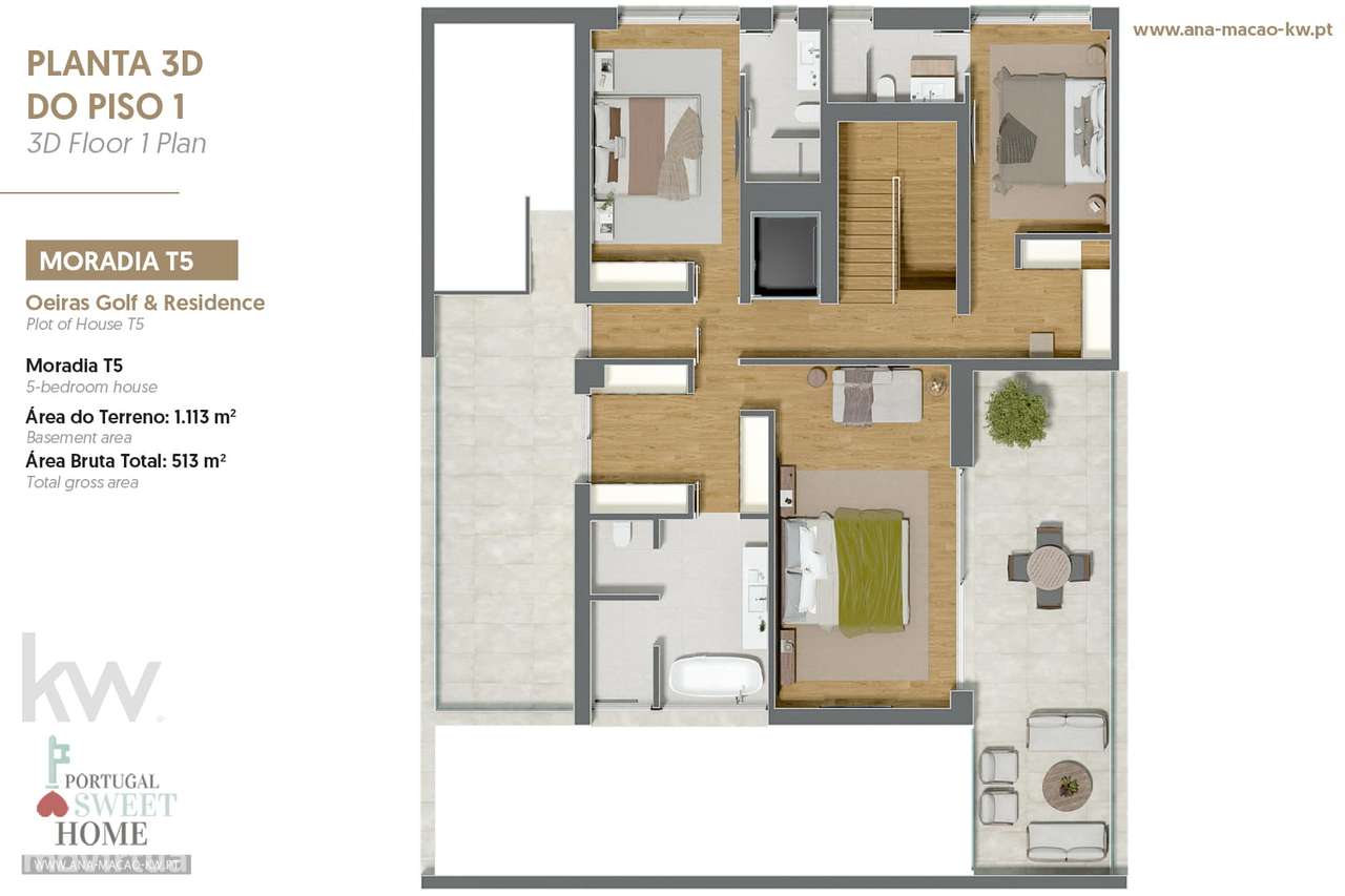 Moradia de Luxo T5, com Piscina e Garagem para 2 viaturas-26