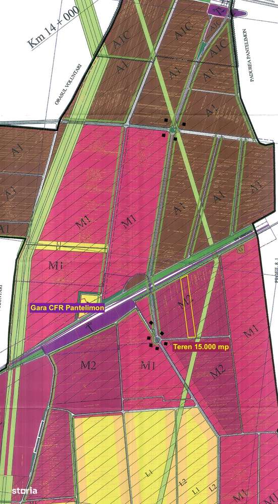 Dobroesti - Dragonul Roșu/Gara Pantelimon - 15.000 m.p. teren - Imagine principală: 1/4