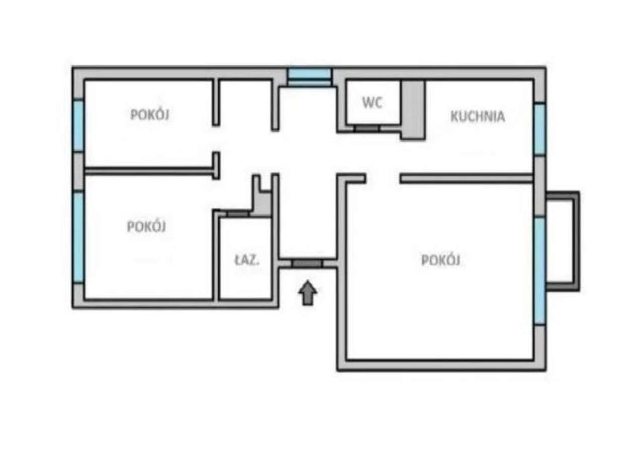 3 pok, niezależne Winogrady ,balkon, Pestka , oś. Zwycięstwa-12