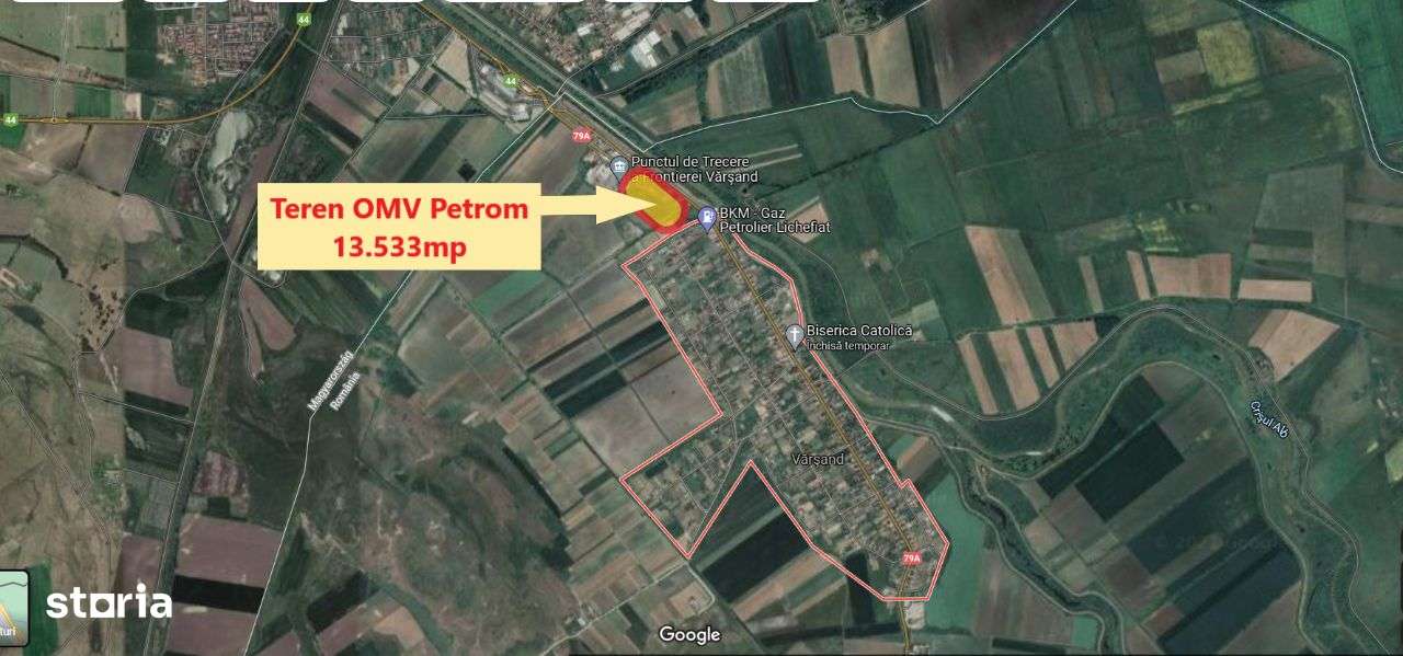 Vanzare Teren in Vărșand (jud. Arad) - OMV Petrom SA - Imagine principală: 1/6