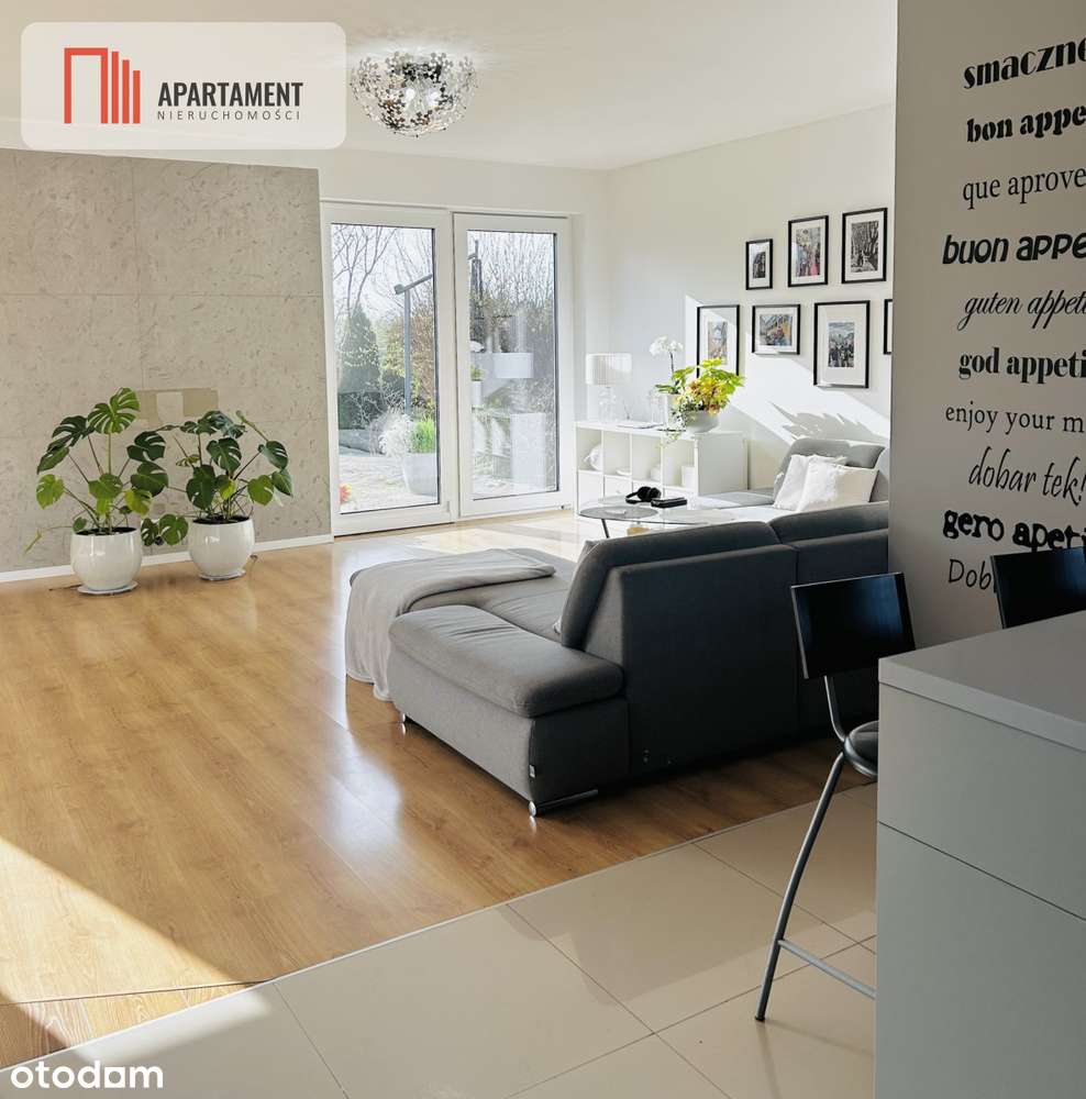 Parterowy dom, garaż, ogród, jezioro, Mazury-19