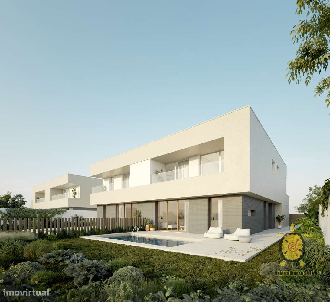 Moradia T4 com piscina - nova - Aveiro - Grande imagem: 4/5