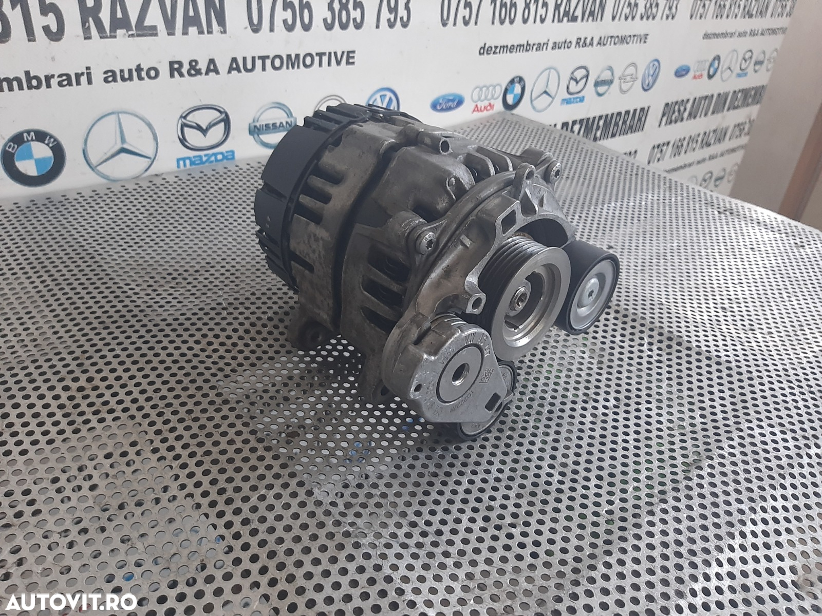 Alternator Vw Passat B8 Tiguan T-Roc Golf 7 Seat Skoda 2.0 Tdi Euro 6 Dupa 2018 Cod 04L903018A - 2