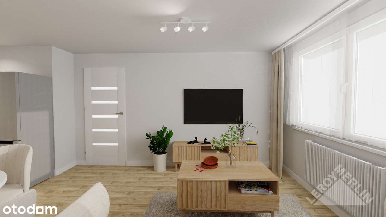 Mieszkanie 3 pokoje 45m2, Gierczak , wysoki parter , po remoncie - Pełny obrazek: 5/10