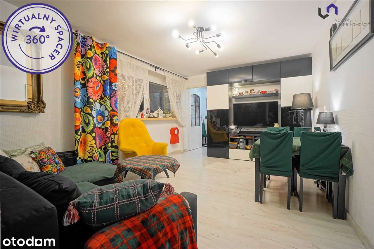 Osiedle Tysiąclecia. 3 Pokoje. Niski Blok!-1