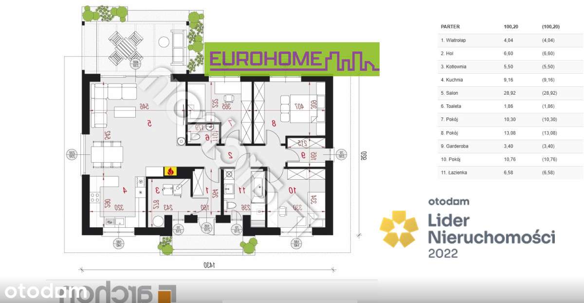 Parterowy dom jednorodzinny | Jagodnik |-11