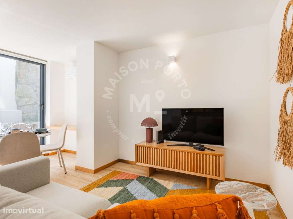 Apartamento T1 com Pátio Totalmente Equipado e Mobilado no Bonfim, ... - Grande imagem: 3/28