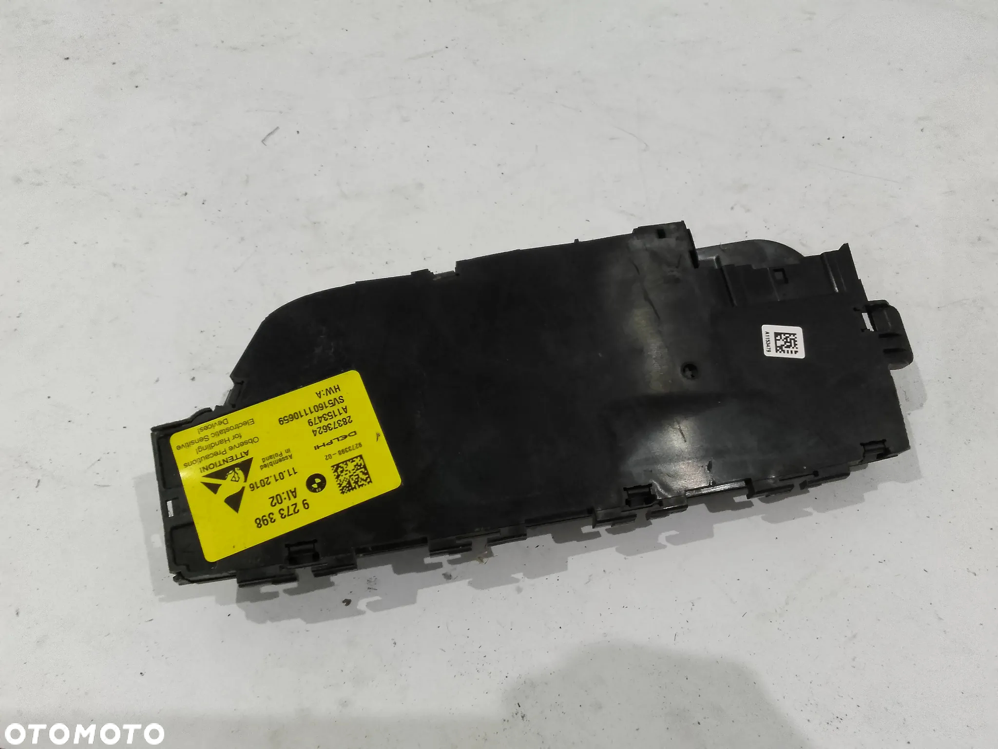 Przełącznik fotela prawy BMW X5 F15 X6 F16 9273398 - 2