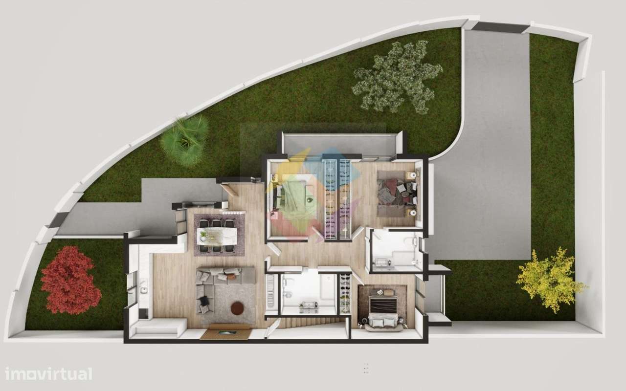 Moradia T3 Geminada de 2 pisos e 3 frentes – Travanca, Santa Maria d-20