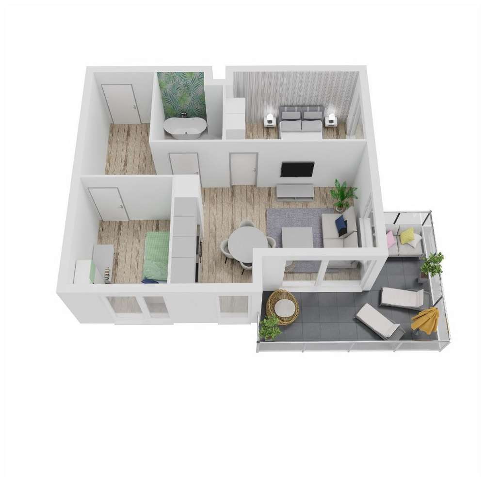 InCity - Apartament 60/M3 - Pełny obrazek: 3/17