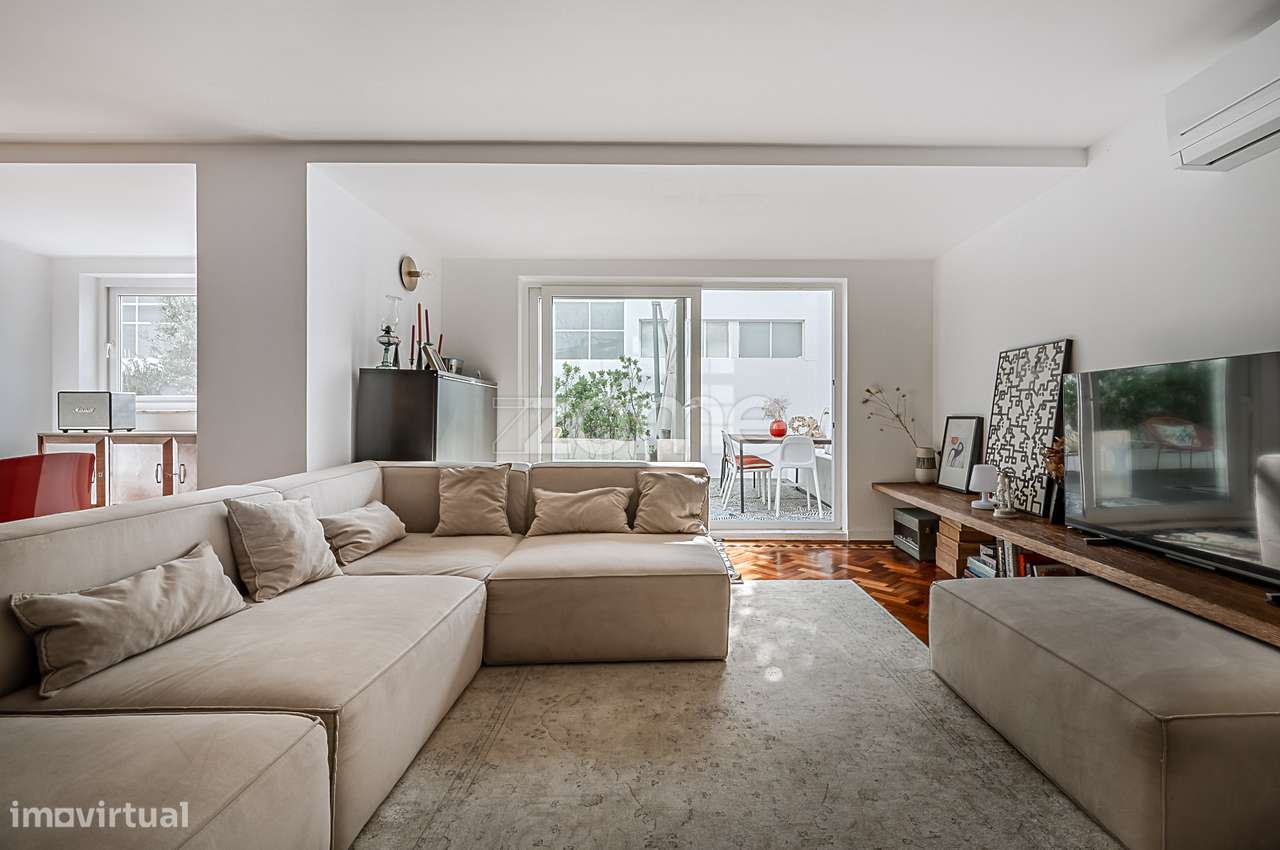 Apartamento T4 com terraço da Calçada da Ajuda - Grande imagem: 3/40