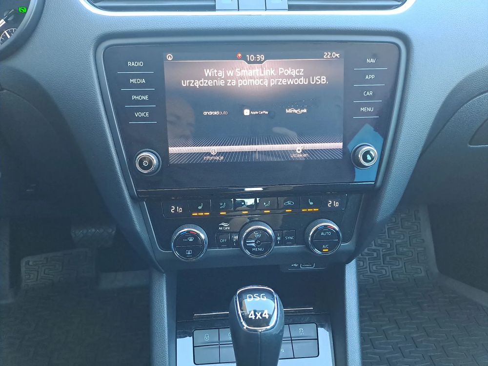 SKODA OCTAVIA 4x4 HAK DSG Blind SPOT 230V 2,0 TDI 150KM Serwis ASO Salon PL VAT23%