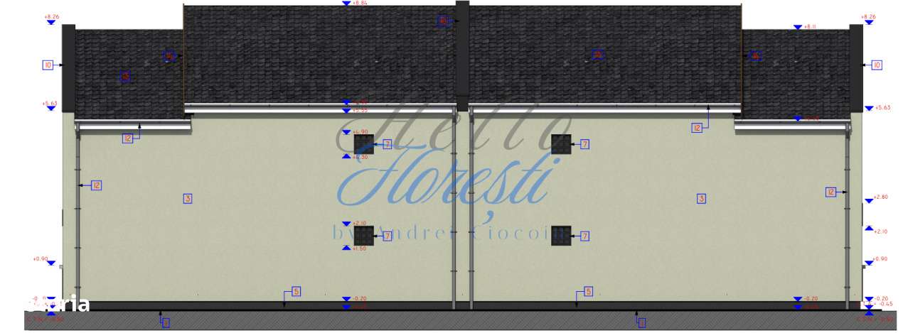 Duplex cu 4 camere in Chinteni zona centrala - Imagine principală: 4/10