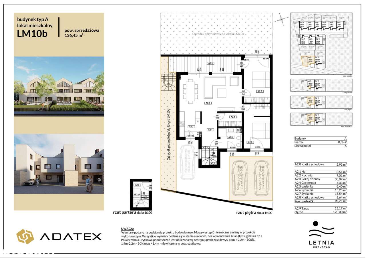 5-pokojowe mieszkanie 136m2 + ogródek Bez Prowizji - Pełny obrazek: 2/7