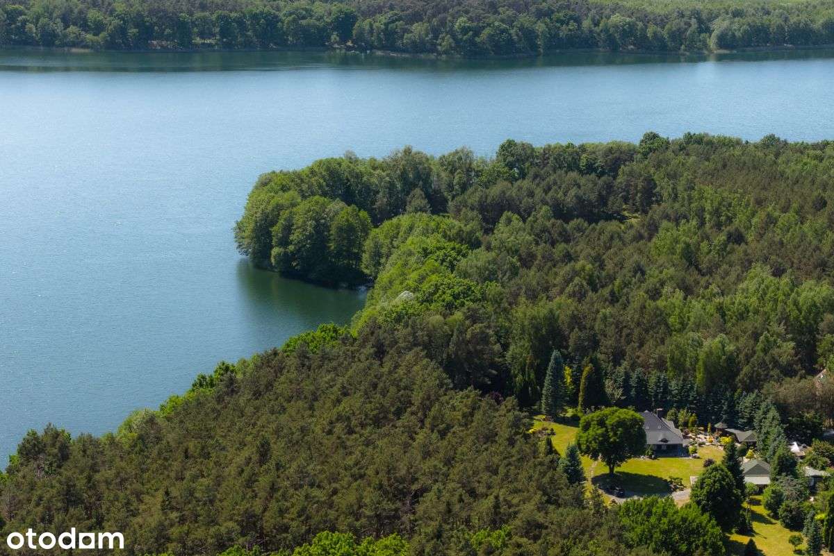 1 HA Nad Jeziorem | Własny Pomost | Dom |1h Poznań