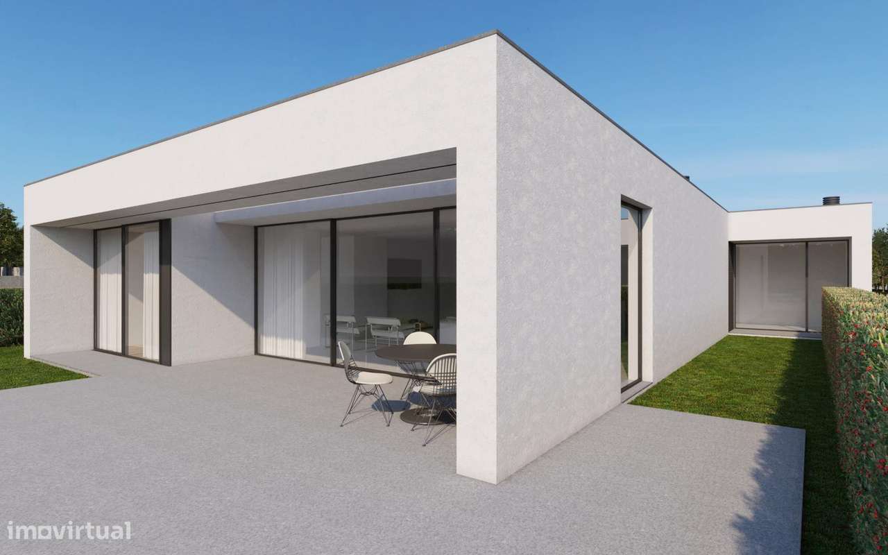 Moradia Térrea T3 + Escritório, com piscina e jardim-7