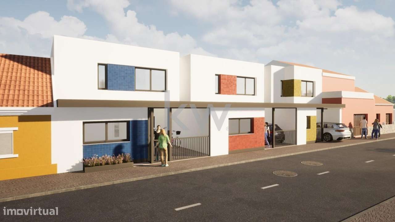 Terreno com 230 m2 com Moradia a estrear T4 Centro do Montijo - Grande imagem: 4/9