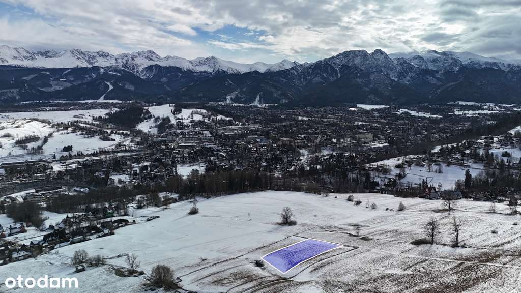 Działka rolna z panoramicznym widokiem na Tatry.-2