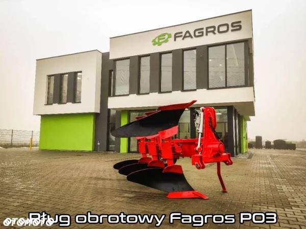 Nowy pług OBROTOWY do orki obrotek 2 3 4 5 skibowy PO POM FAGROS - 10