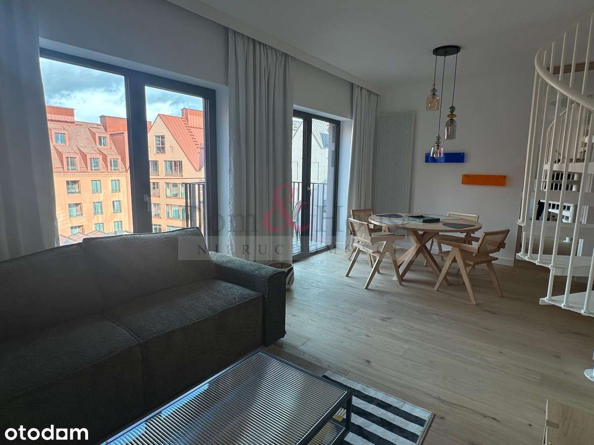Wyspa Spichrzów-dwupoziomowy apartament z balkonem - Pełny obrazek: 5/18
