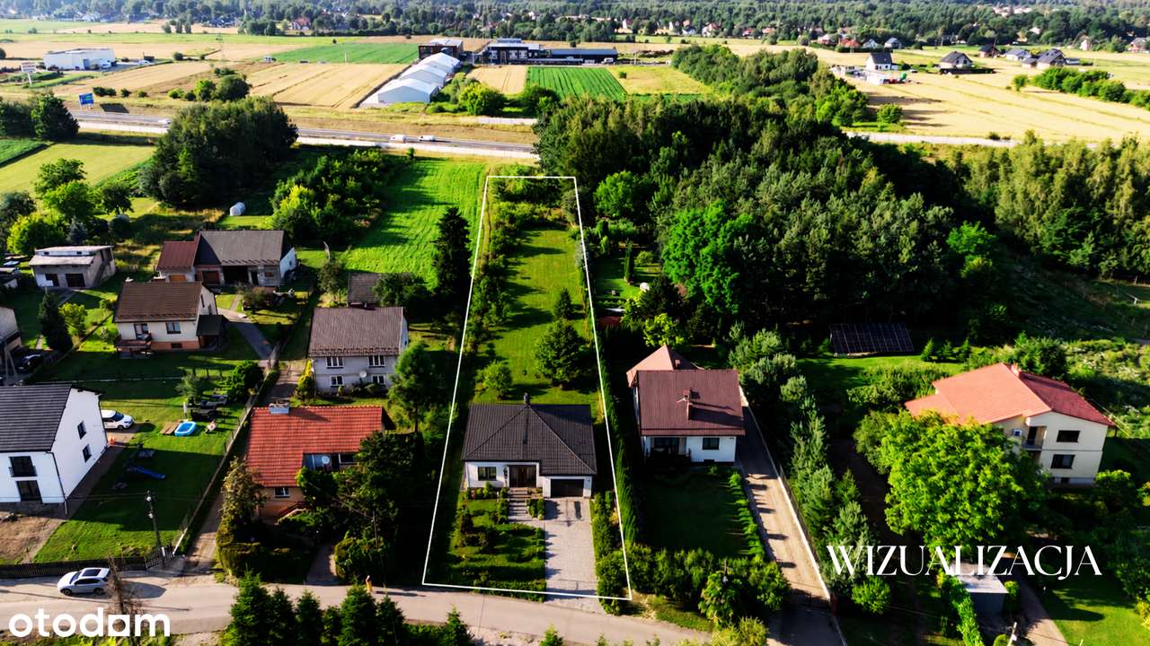 Działka budowlana | świetny dojazd Kraków - Niepołomice